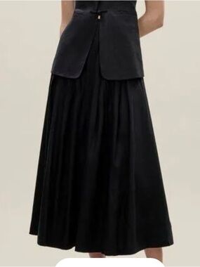 Rebecca Taylor Women's Beatrice Stretch Linen Skirt